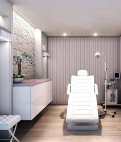 Professional portrait in a clinic setting